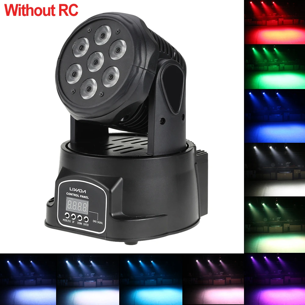 Тёплый свет Вечерние дискотечные шоу 70 Вт AC100-240V DMX-512 диско лампа движущаяся голова светильник 4 в 1 RGBW светодиодный сценический светильник ing стробоскоп 9/14 каналов - Цвет: Тёплый свет