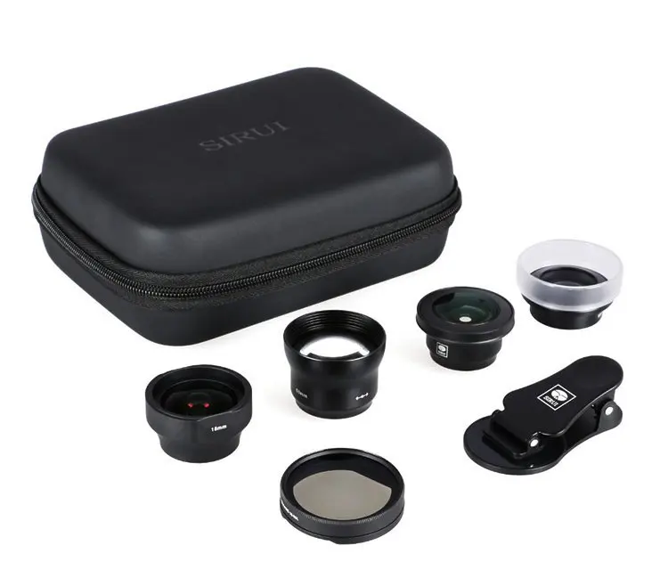 Комплект из 4-х объективов Sirui + поляризационный фильтр | Мобильные телефоны и