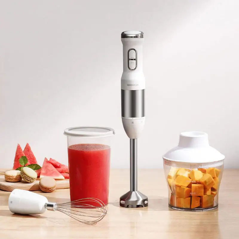 Блендер погружной MI Qcooker Cooking Stick (CD-HB01) четырехмерное лезвие мощность 420 Вт низкий