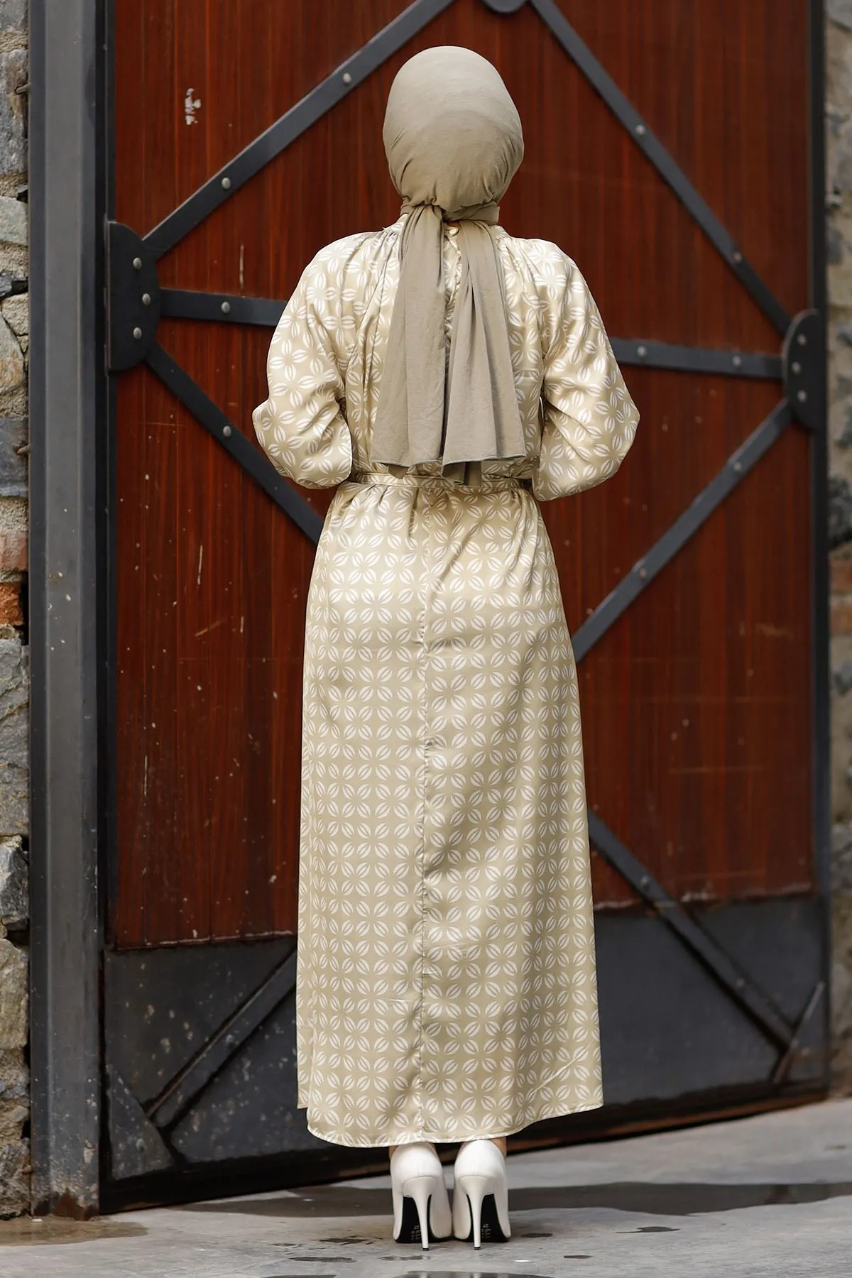 

Belted Pleated Satin Dress Turkey Muslim Fashion Hijab Islam Clothing Dubai Istanbulstyles Istanbul 2021