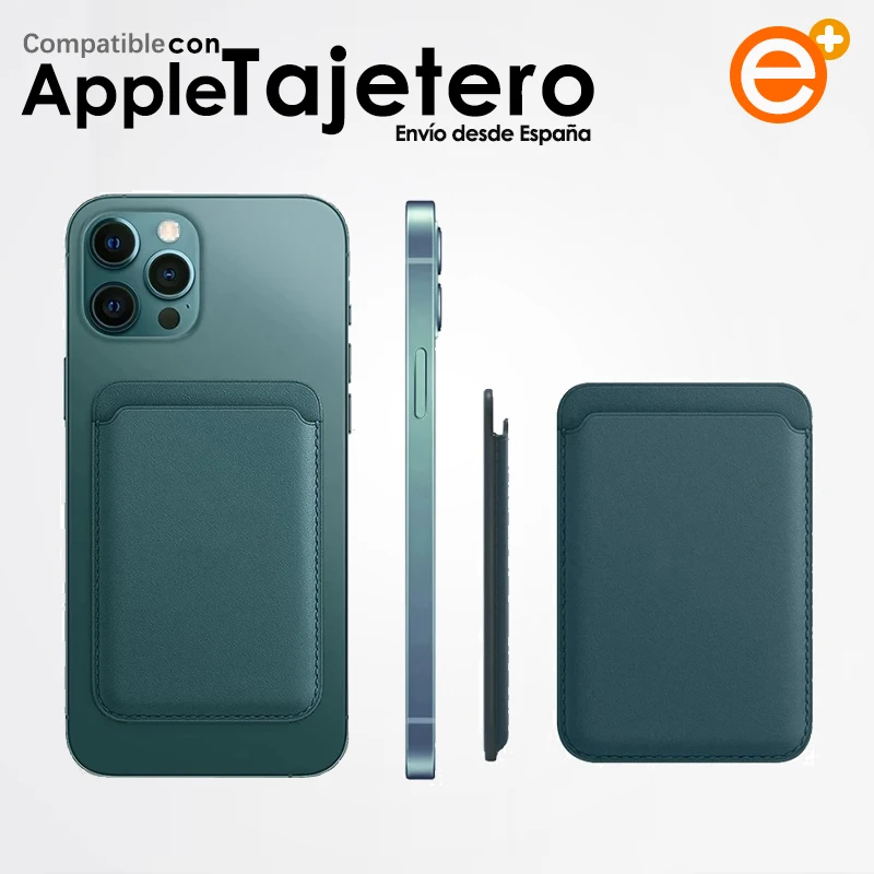 Магнитный кожаный чехол-кошелек MagSafe для карт совместимый с iPhone 12/12 Pro / Mini /Max