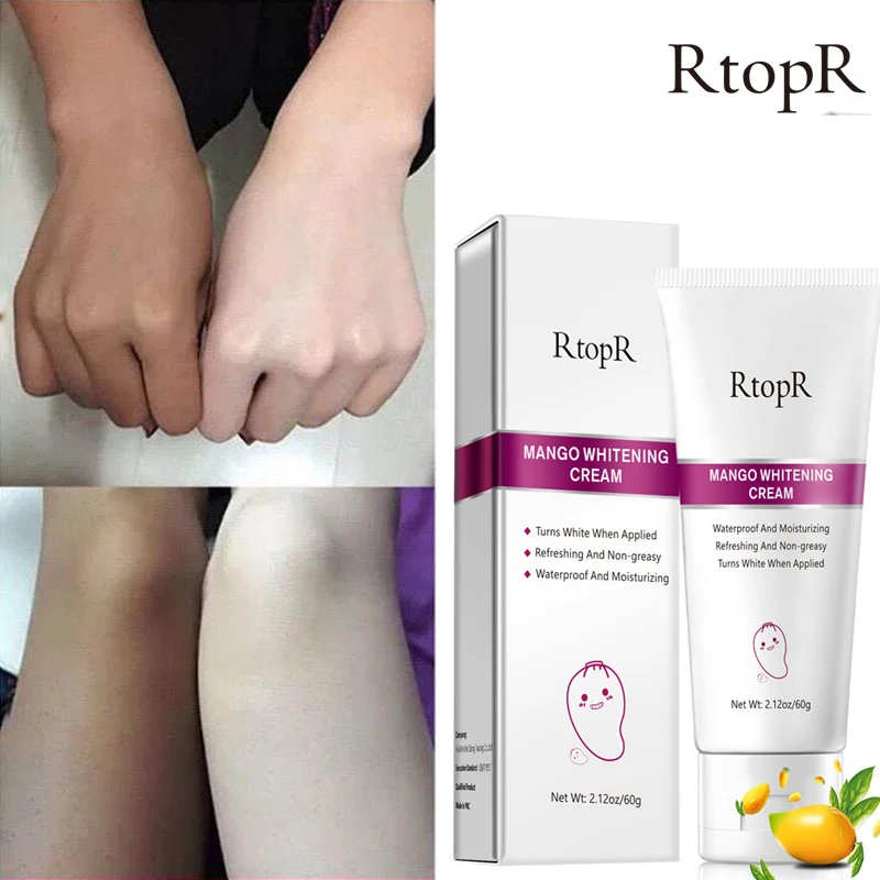 

RtopR whitening cream repair dull skin brighten skin tone nourish skin moisturizing whitening body lotion 60g