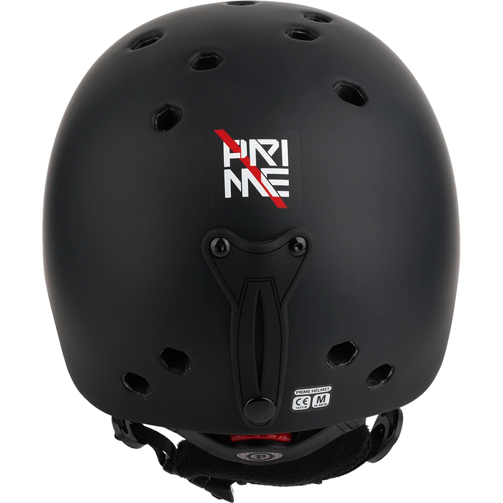 Шлем PRIME Snowboards (Unisex) для сноуборда и горных лыж черный|Горнолыжный шлем| |