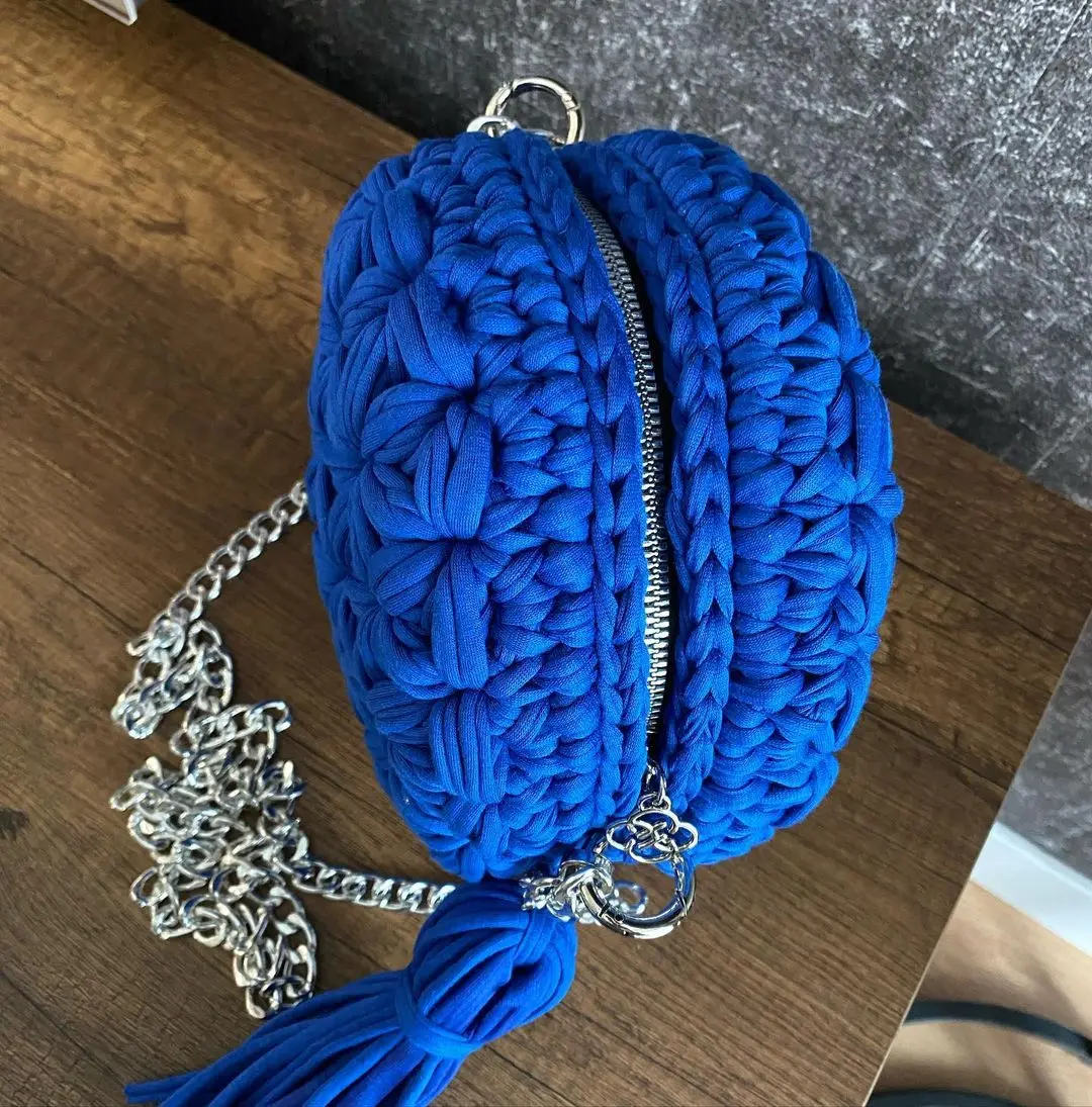 2022 женская с круглым плечевым ремнем кисточкой