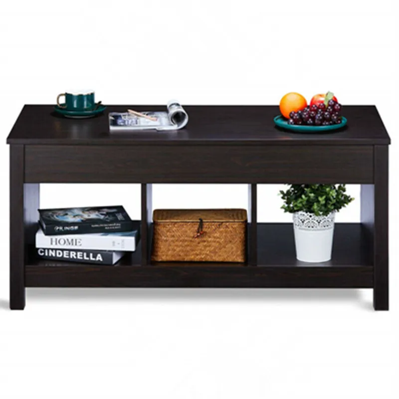 Спальня стабильный Лифт топ журнальный столик обеденный стол с скрытым отсеком