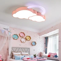 modern ceiling lamp kids room kindergarten rainbow sun cloud children bedroom ironacrylic indoor lighting decor accessories