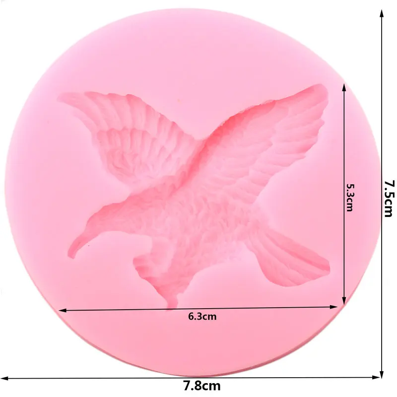 Орел Птица силиконовые формы DIY вечерние кекс фигурки жениха и невесты Fondant