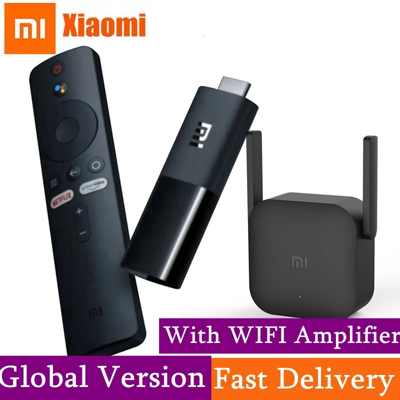 Глобальная версия Xiaomi Mi TV Stick Android 9 0 2K HDR DTS HD двойной декодирования 1 ГБ ОЗУ 8 Гб ПЗУ