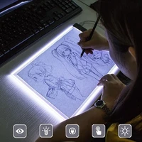a5 led drawing boards tracing board copy pads led drawing tablet plate art writing table stepless dimming artcraft light box