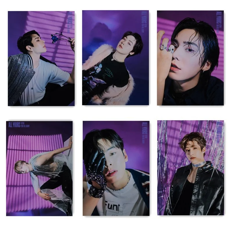 

2PCS/SET KPOP ASTRO Album All Yours Figure Stick-On Poster Photos Stickers JINJIN MJ Desk Wall Decoration Fans Collection E96