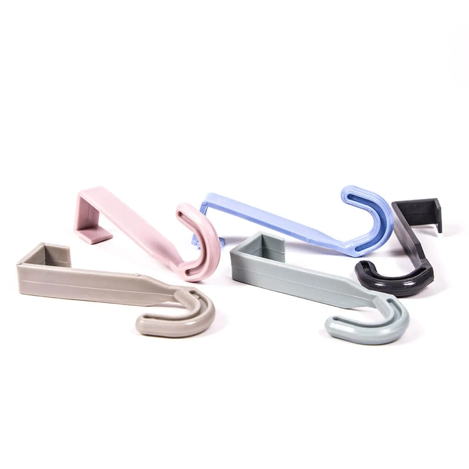

Door Wall Hangers 5Pcs Hooks Suction Heavy Load Rack Cup Sucker for Kitchen Bathroom