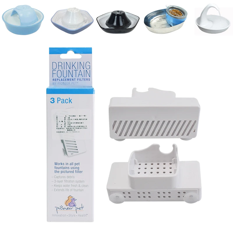 

Activated Carbon Filters For Swan Purifier Drinking Fountain Pet Bowl Dish Filter For Heart Shape Cat Fountain Dispenser