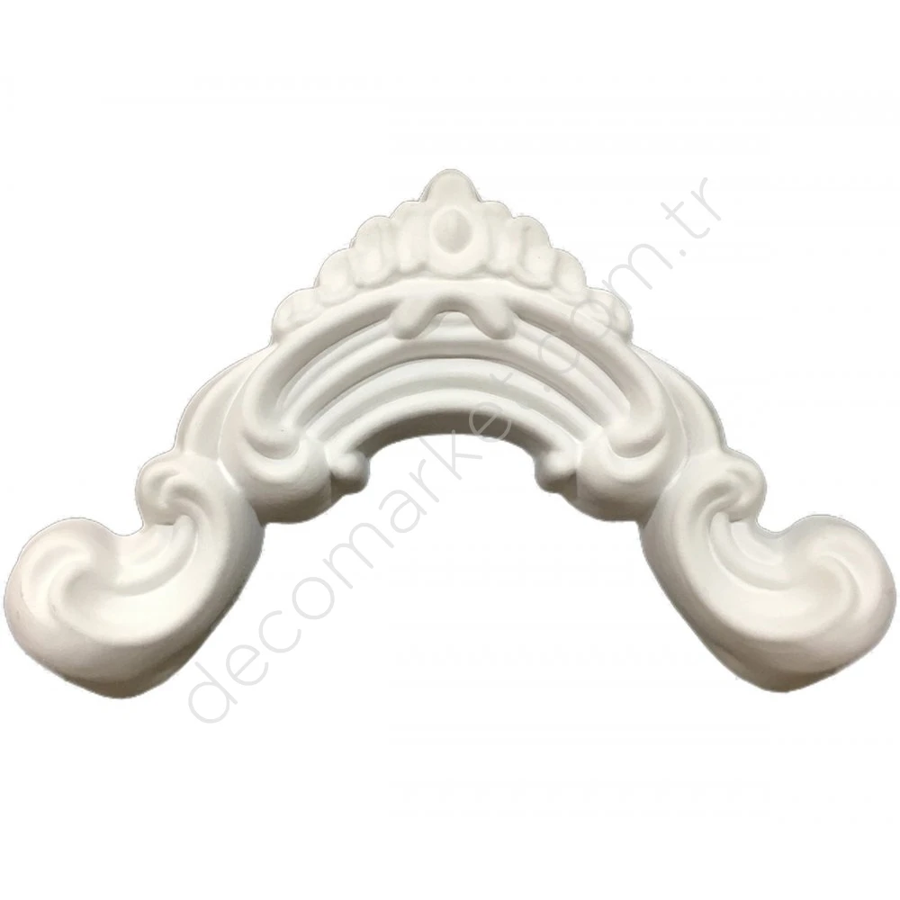 

DECOGOLD Decorative Paintable Interlocking Embroidered Corner Motif DG-B111