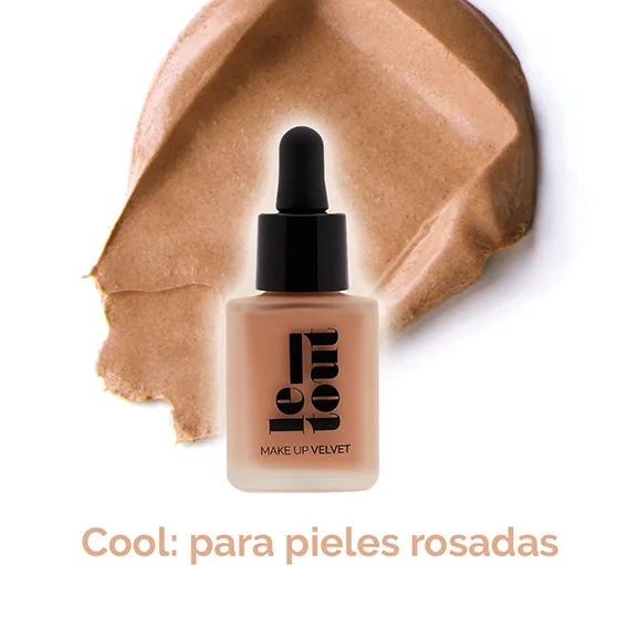 Мерная бархатная Жидкая основа для макияжа матовая 30 мл натуральный макияж