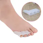 Выпрямитель для большого пальца ног, защитный силиконовый гелевый разделитель для большого пальца ног, регулятор деформации ног, подушечки для облегчения боли в ногах