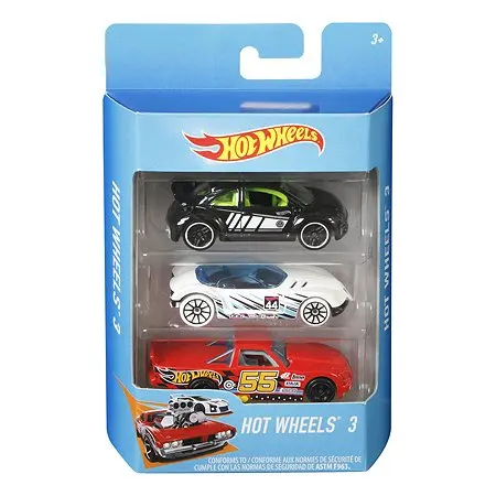 Подарочный набор Hot Wheels из 3 машинок в ассортименте |