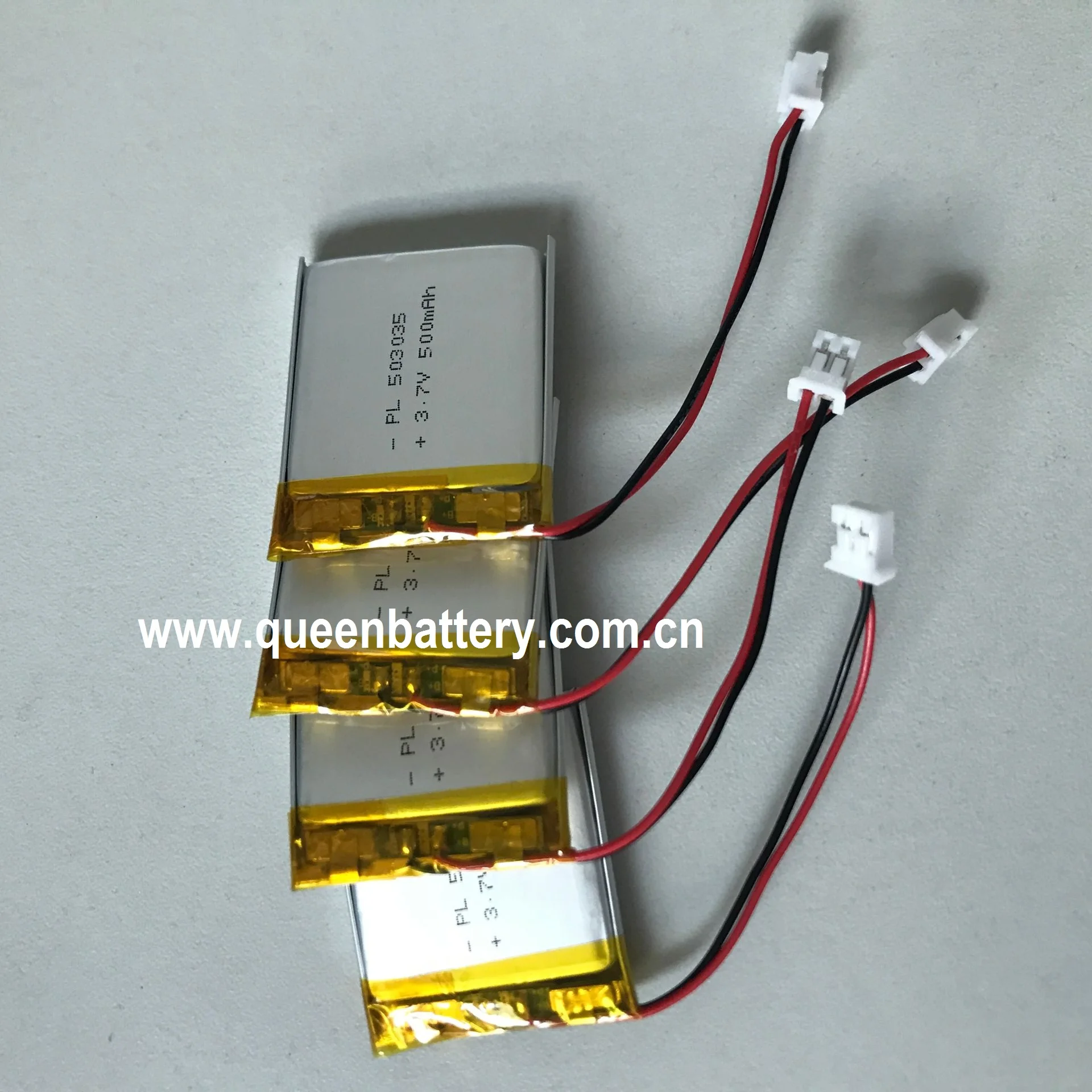 Аккумулятор 1S1P LI-PO 503035 PL5033035 500 мА ч с разъемом PCM 2A JST PHR-02 для GPS-навигатора