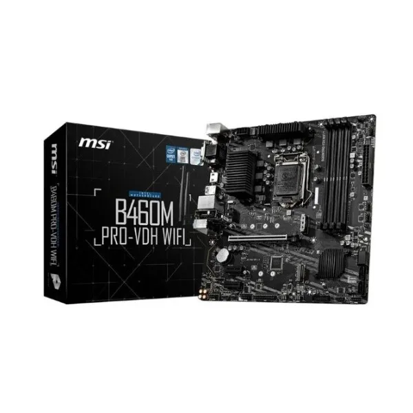 Материнская плата MSI B460M PRO-VDH mATX DDR4 LGA1200 | Компьютеры и офис