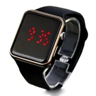 Часы наручные мужские цифровые, Спортивные Повседневные светодиодные армейские в стиле милитари, с силиконовым ремешком