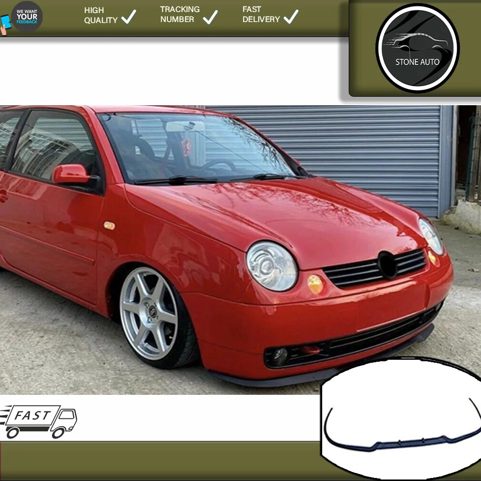 For volkswagen Vw lupo front lip universal spoiler bumper 3 piece free fast shipping designed full uyum body kit tasarım | Автомобили и