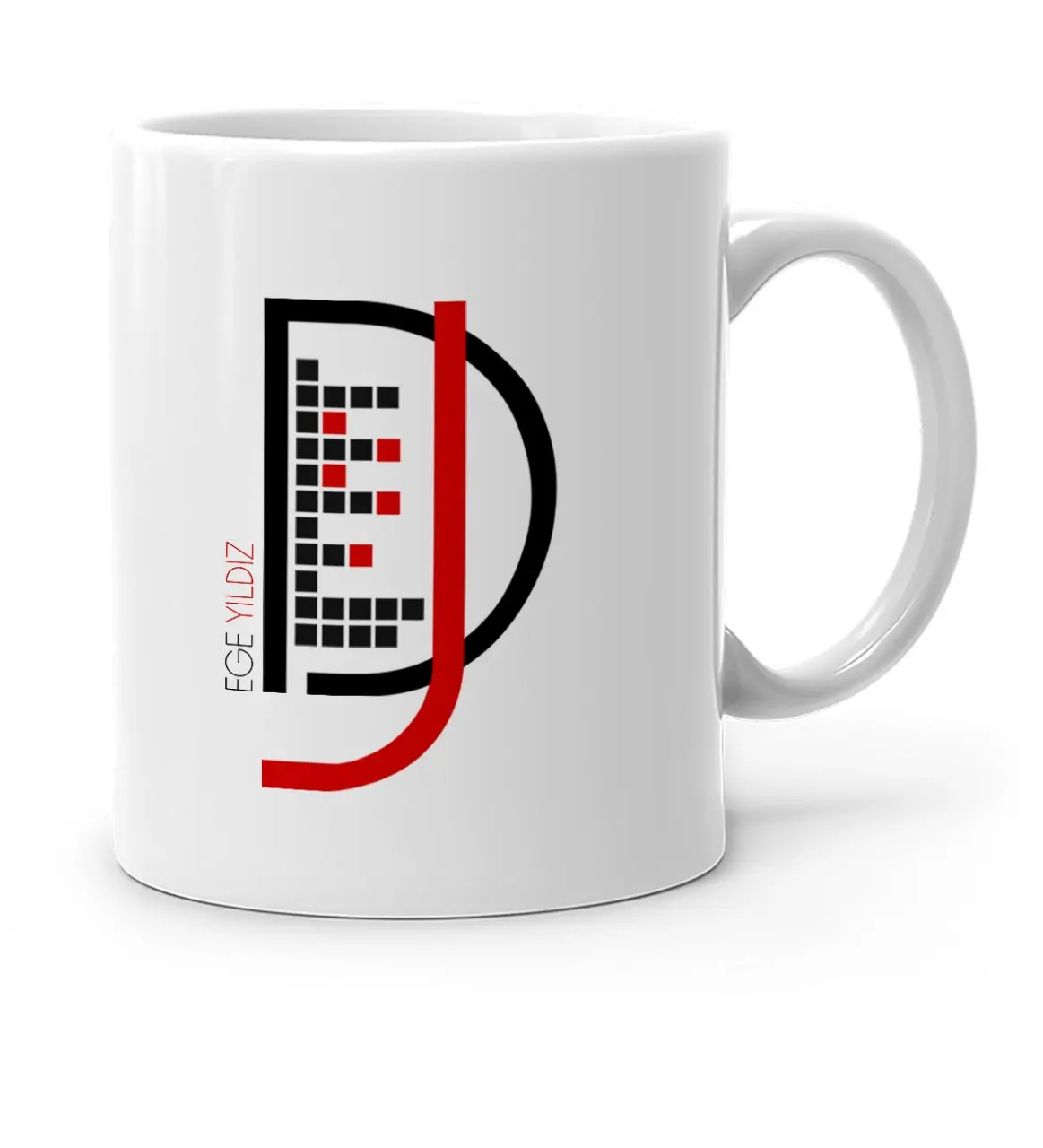 

Персонализированные Профессиональные DJ белая кружка чашка-2