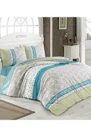 

Crystal Light Single Double Quilt Cover Set Bedroom 100 Cotton Efser Turquoise 287770715