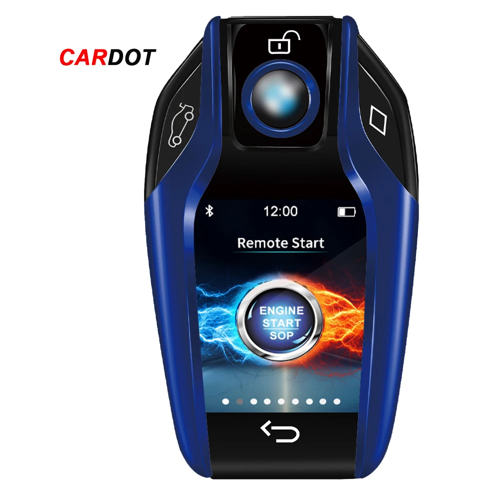 

Cardot Global Version Modified Lcd Car Key Applicable For All Push Button Start Cars 10 Types Languages Support