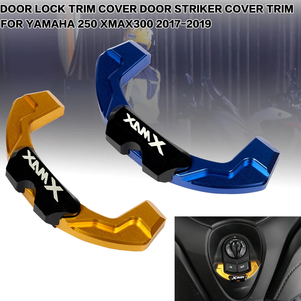 Электрический дверной замок для мотоцикла декоративная крышка XMAX300 XMAX250 X-MAX XMAX 300