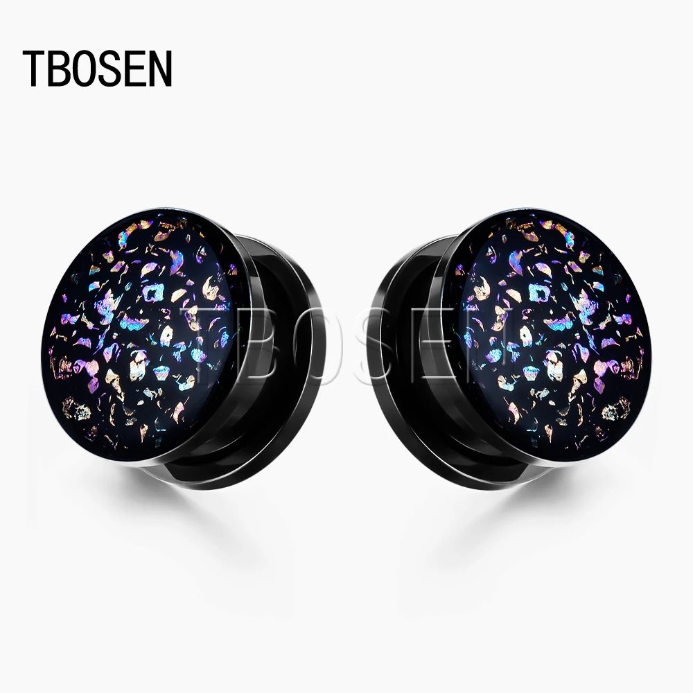 Серьги TBOSEN в новом стиле ювелирные изделия из нержавеющей стали с черным