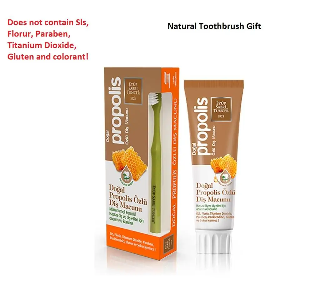 Натуральная зубная паста с прополисом защищает зубы эмаль восстановление и