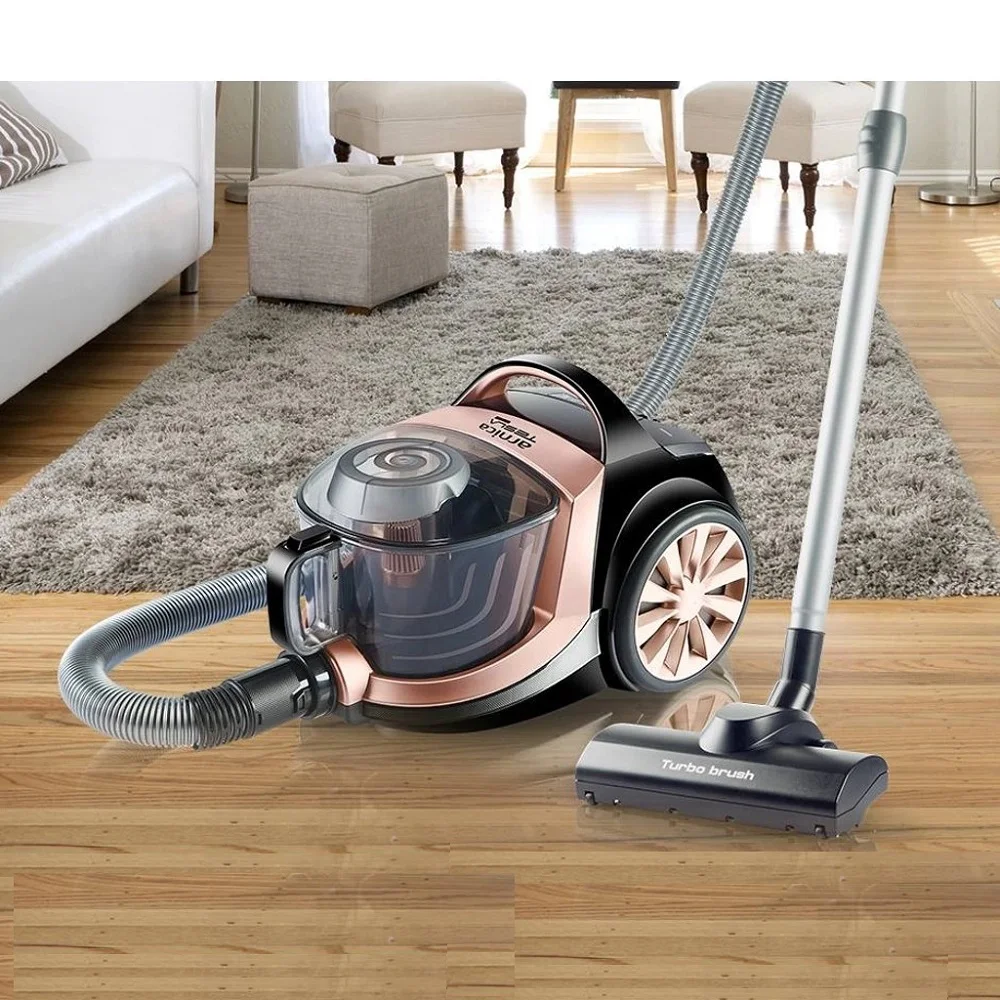 Tesla Bagless Cyclonic Dry Vacuum Cleaner 750 Watt Strong Suction Cyclone Dust Collector with HEPA Filter Sweeper | Бытовая техника