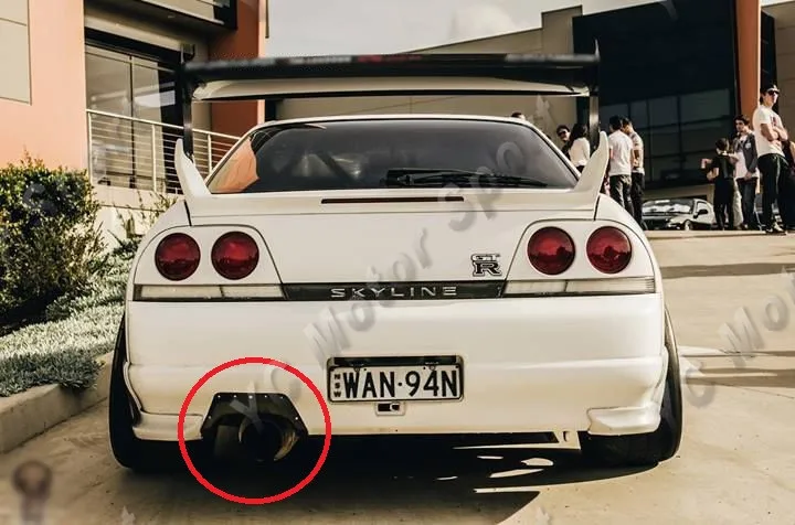 Автомобильные аксессуары стильный тепловой экран для выхлопных газов из