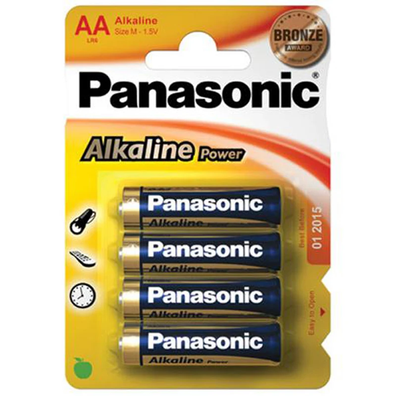 ALKALINE batteries Blister AA and AAA PANASONC POWER LR6 LR3 ALKALINAS 1 5V | Электроника