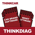 Программное обеспечение THINKCAR Thinkdiag Obd2, сканер, инструменты для диагностики автомобиля с 15 сбросами, все автомобильные системы, активное тестирование, кодирование ЭБУ, OBD2 Инструменты