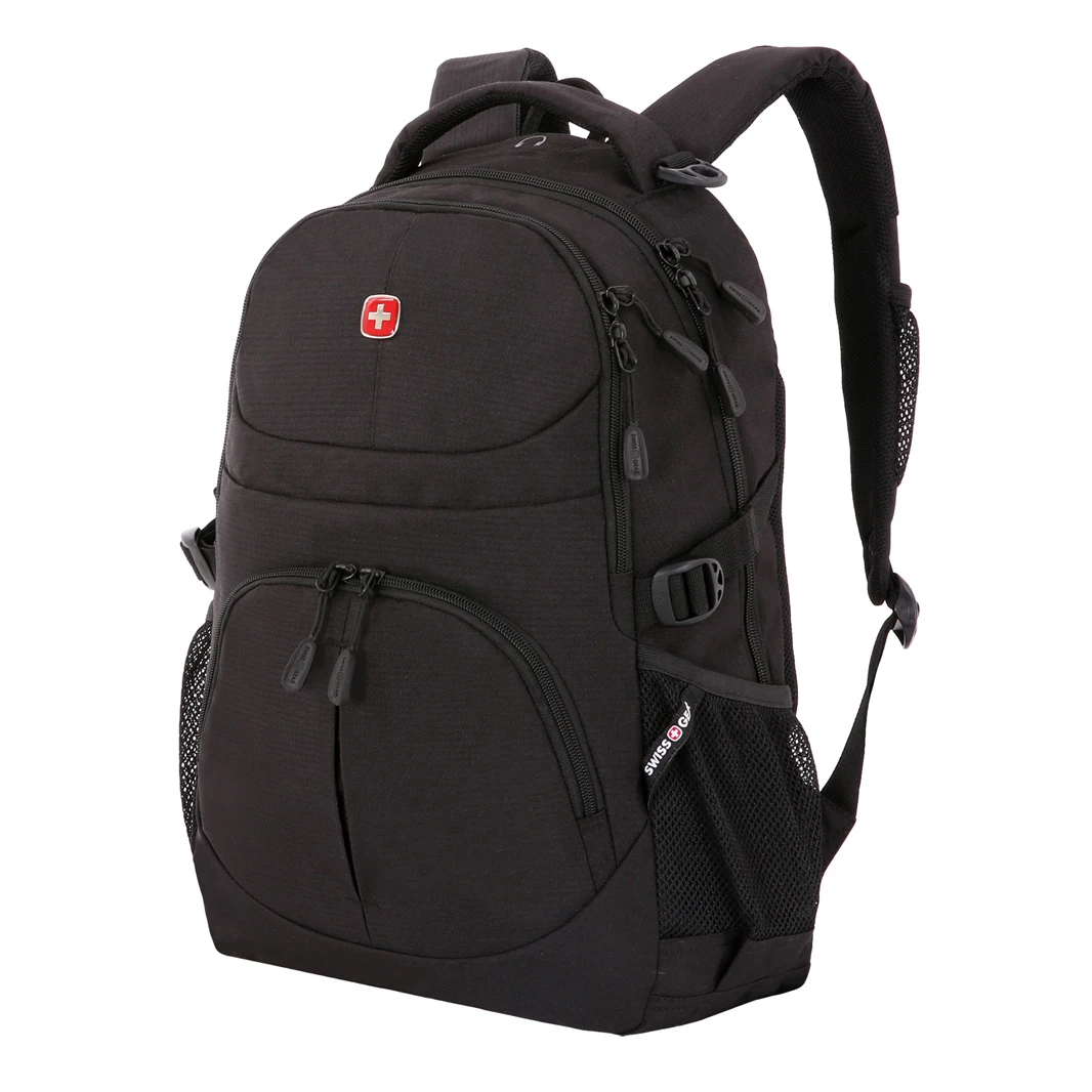 Рюкзак Swissgear чёрный 33х15х45 см 22 л | Багаж и сумки