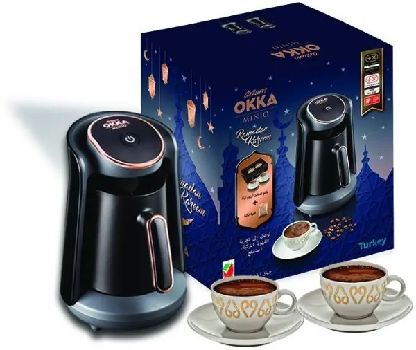 

Turkish Coffee Maker Arzum OK004 Whopping Minio Automatic | English Coffee Machine coffee maker portable | 4 cups capacity 300ml