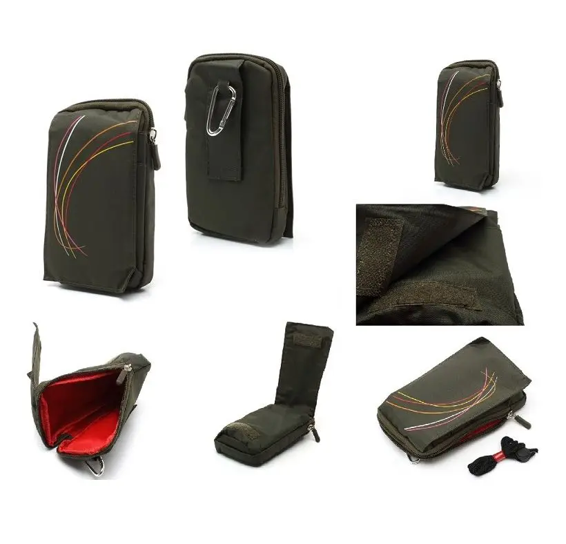 Универсальный чехол с различными отделениями для ремня и карабина системы GLOCALME