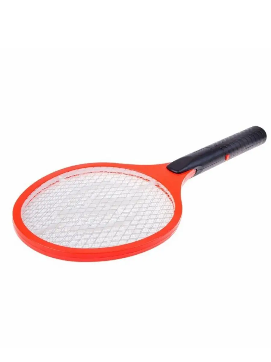 Мухобойка электрическая от летающих насекомых на батарейках ракетка цвет МИКС |