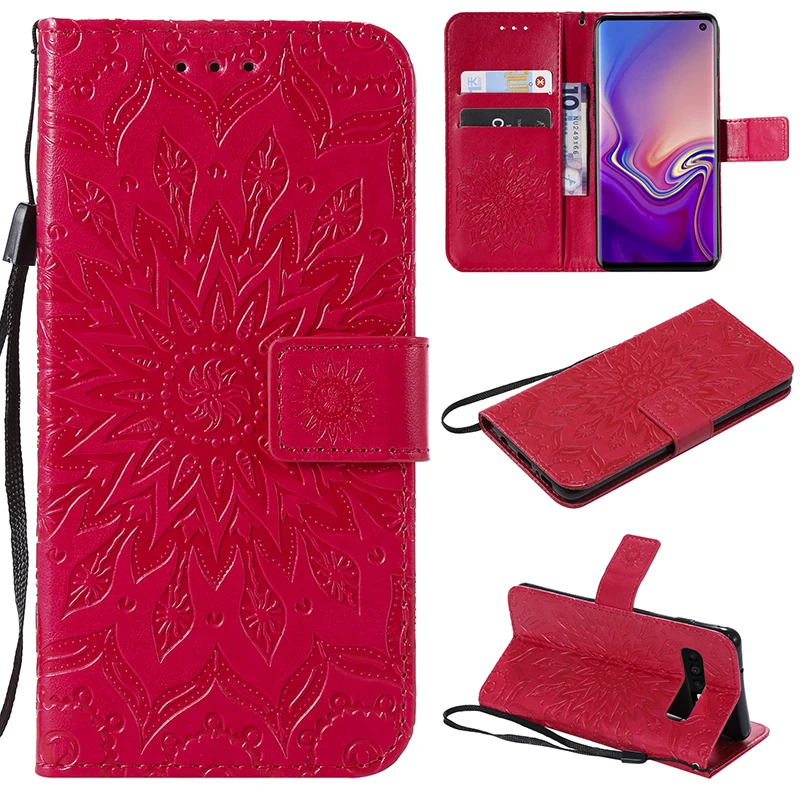 Кожаный флип-чехол-бумажник для samsung Galaxy J2 Pro J4 Core J6 Plus Prime SM-J260F S8 S9 S10 S10E Note 10, чехол для телефона