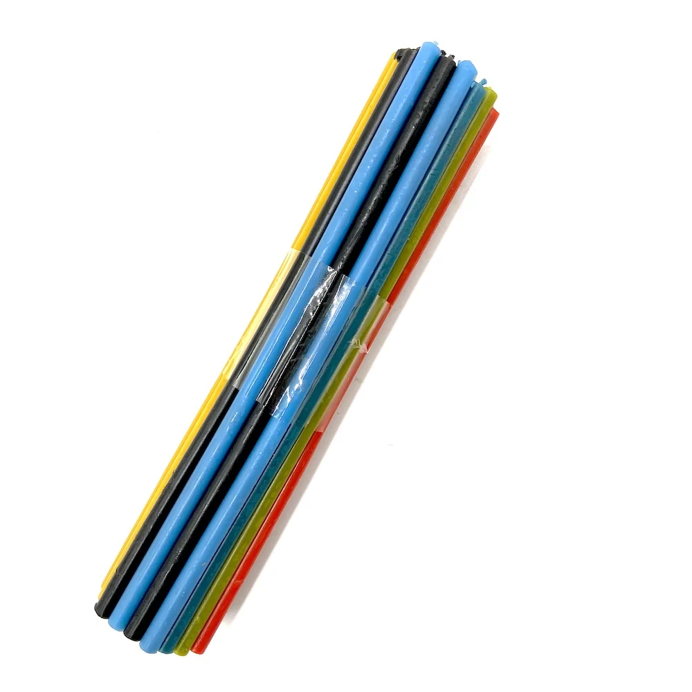 Candles wax red blue black green multi-colored candles Black Green Blue Red Yellow turquoise magic decor decoration vacuum cleaner multicolored for