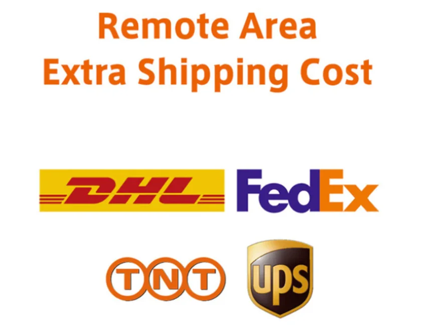 

DHL / Fedex / UPS /EMS The Additional extra Shipping Cost for remote area and for add money buy other products
