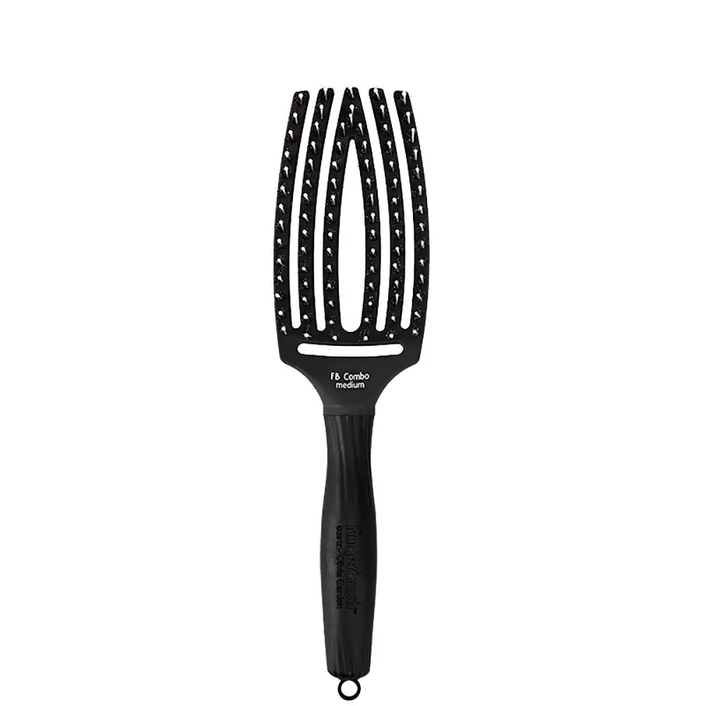 Щетка для волос профессиональная с нейлоновой щетиной и кабана 3 размера S M L |