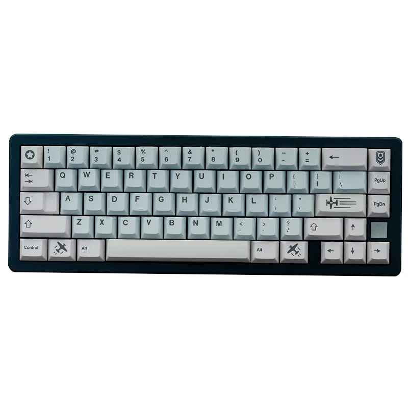 

New Air Force Keycaps 141 Cherry Profile PBT Dye Sublimation Mechanical Keyboard For MX Switch 61/64/68/78/84/87/104/980