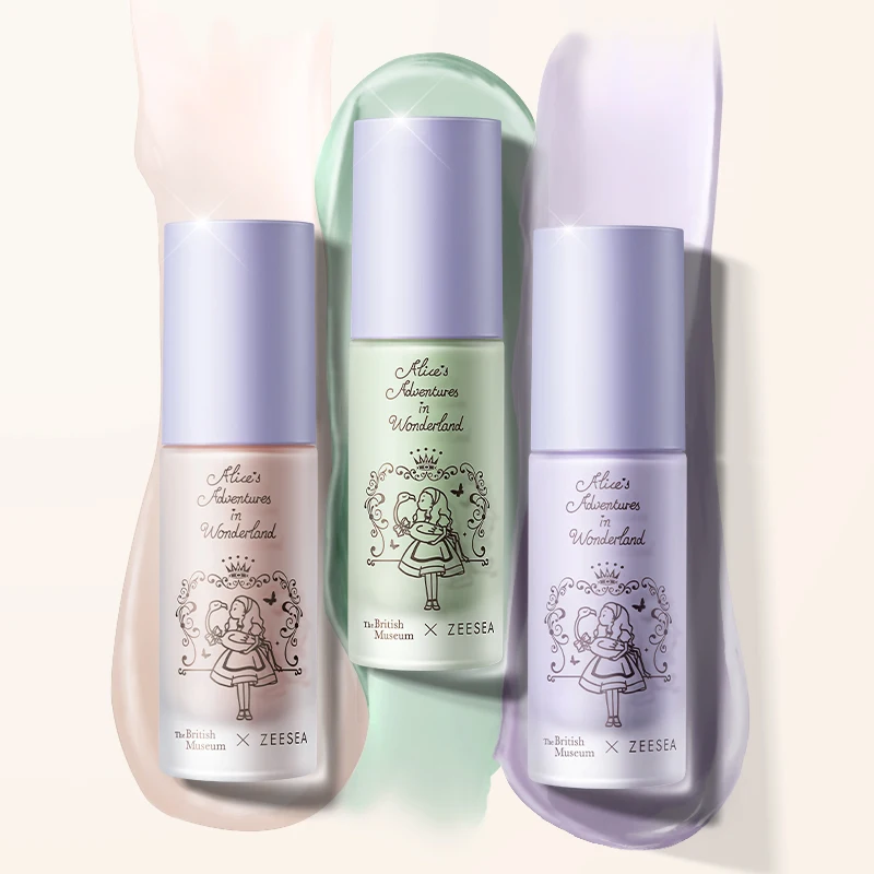 

ZEESEA x British Museum Alice in Wonderland Face Makeup Base Foundation Cream New Color