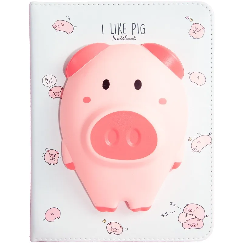 

Creative Memory Foam Rebound Pressure-relief Notebook Student Cartoon Color Page Hand Ledger A5 Size Notepad Diary Books