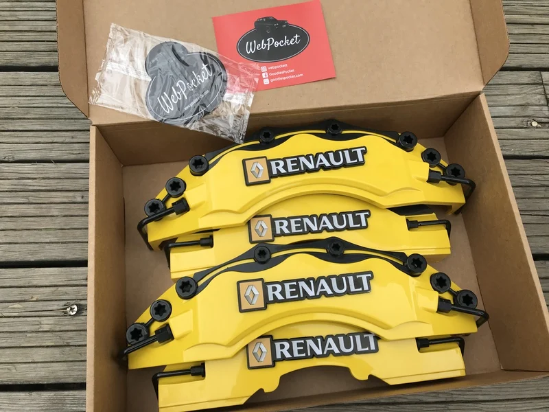 

Renault Megane Clio RS F1 Yellow Big Brake Caliper Covers 4 pc
