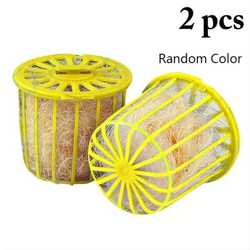 

2 PCS Bird Food Basket Set Creative Pet Bird Parrot Food Feeder Small Animal Parakeet Cage Hanging Feeding Basket Birds Supplies