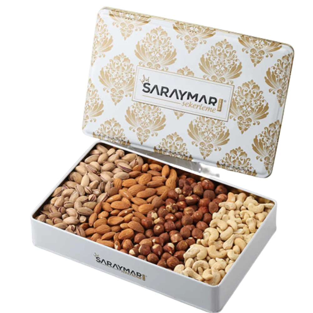 

Unsalted Raw Series Metal Box 1000gr -35ons
