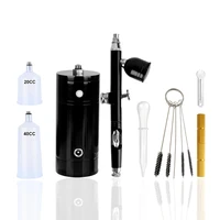 portable wireless single action airbrush compressor for make up facial beauty care salon barber tattoo nail art wholesales