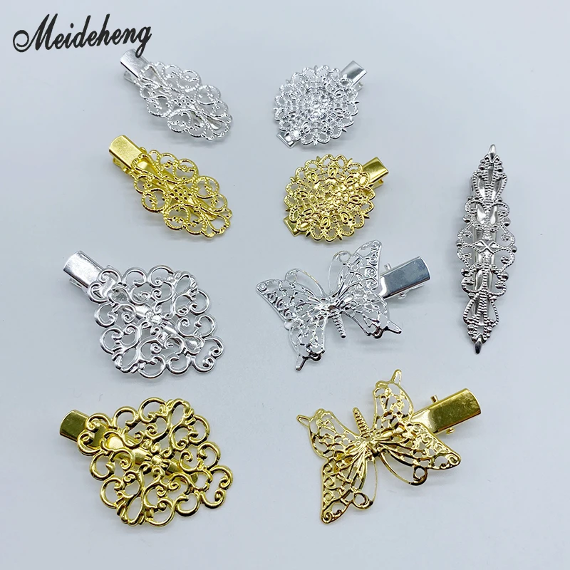 Железная заколка в китайском стиле для волос старинном украшение ручной работы